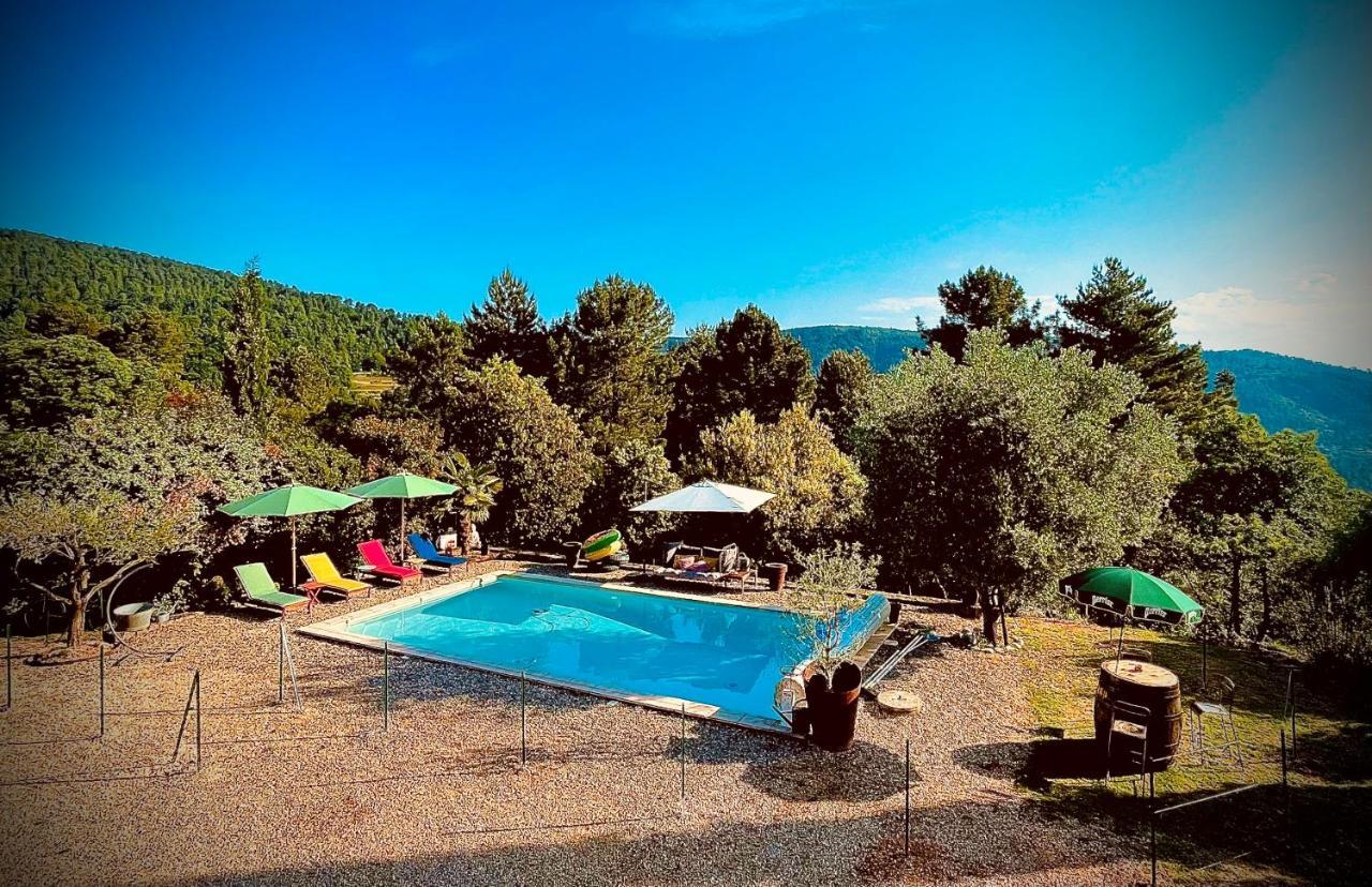 Villa Le Planzollais Planzolles Exterior foto