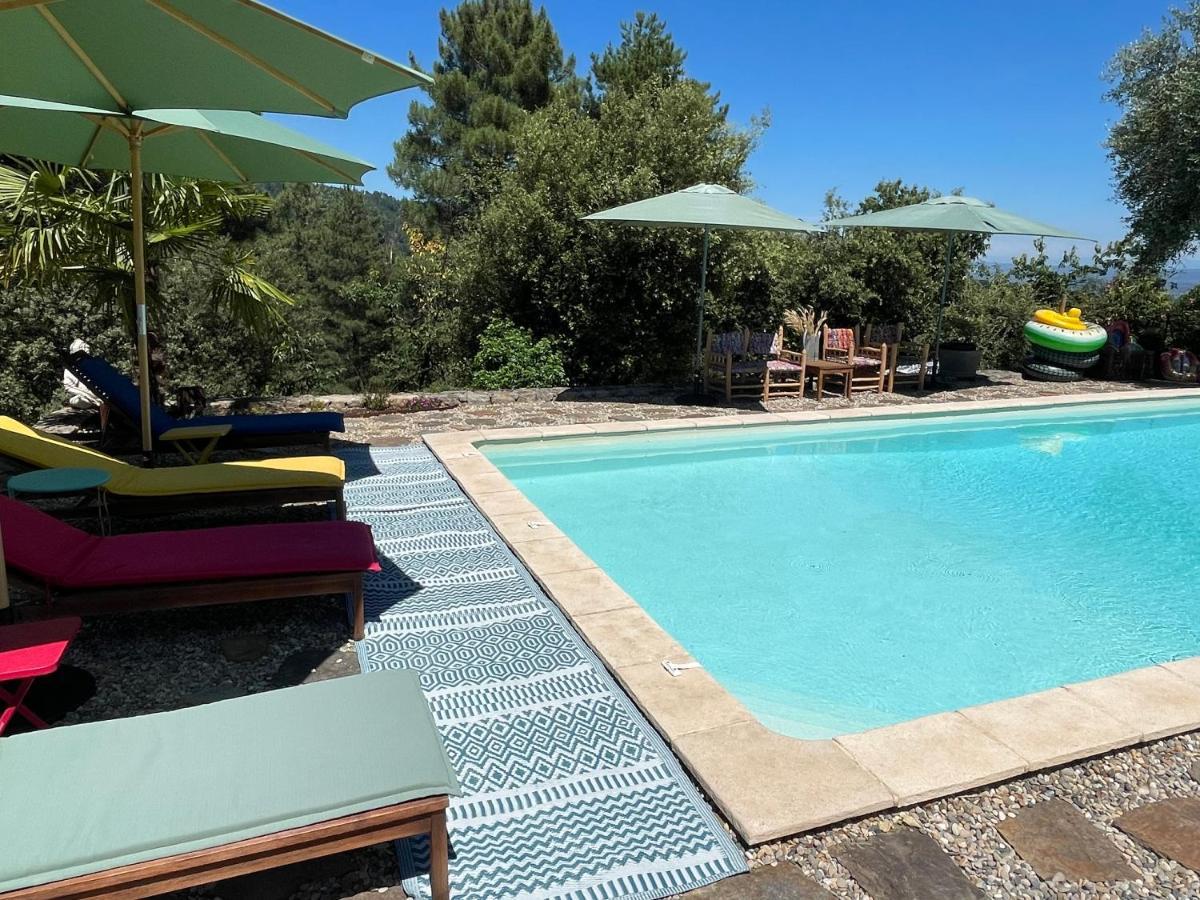 Villa Le Planzollais Planzolles Exterior foto